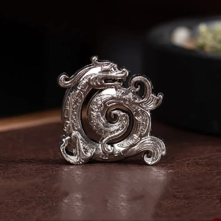 BWOOOH handcrafted incense burner - Mini Auspicious Dragon Pattern Medi