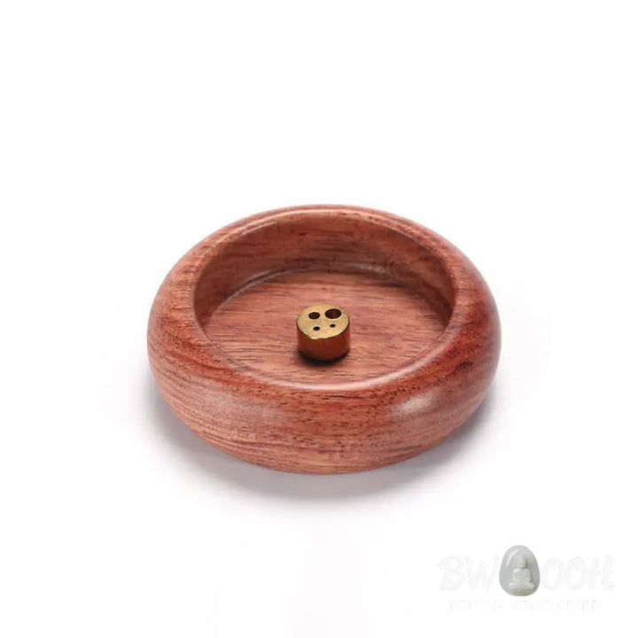 BWOOOH handcrafted incense burner - Mini Ebony Wood Rosewood Meditation