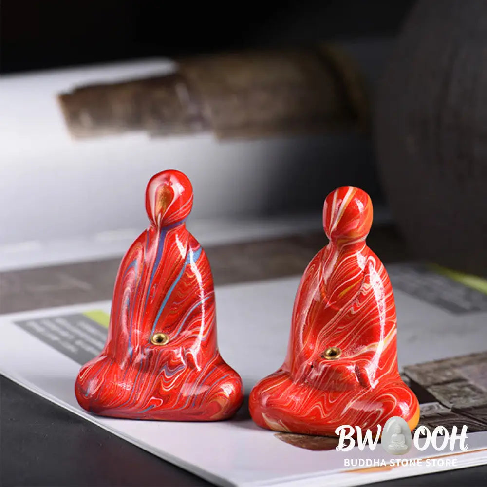 BWOOOH handcrafted Buddha statue - Mini Formless Buddha Ebony Wood Lac