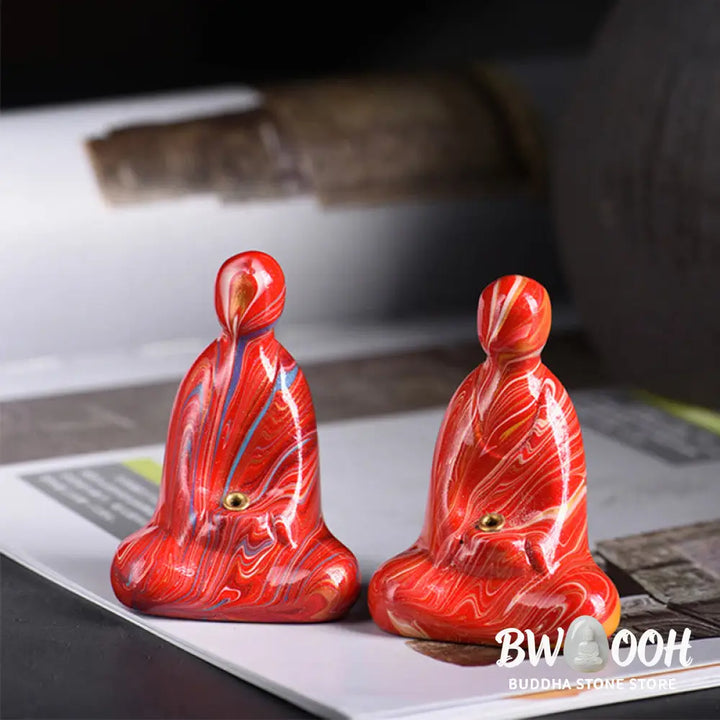 BWOOOH handcrafted Buddha statue - Mini Formless Buddha Ebony Wood Lac
