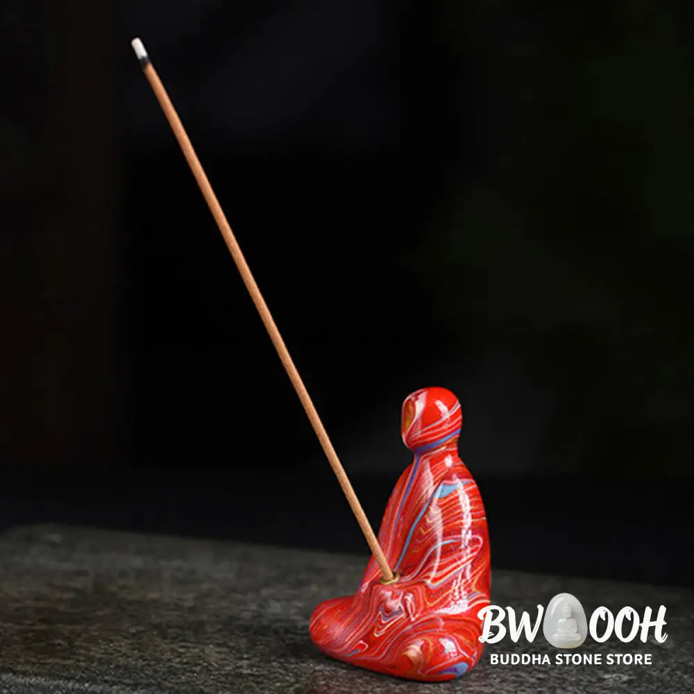BWOOOH handcrafted Buddha statue - Mini Formless Buddha Ebony Wood Lac