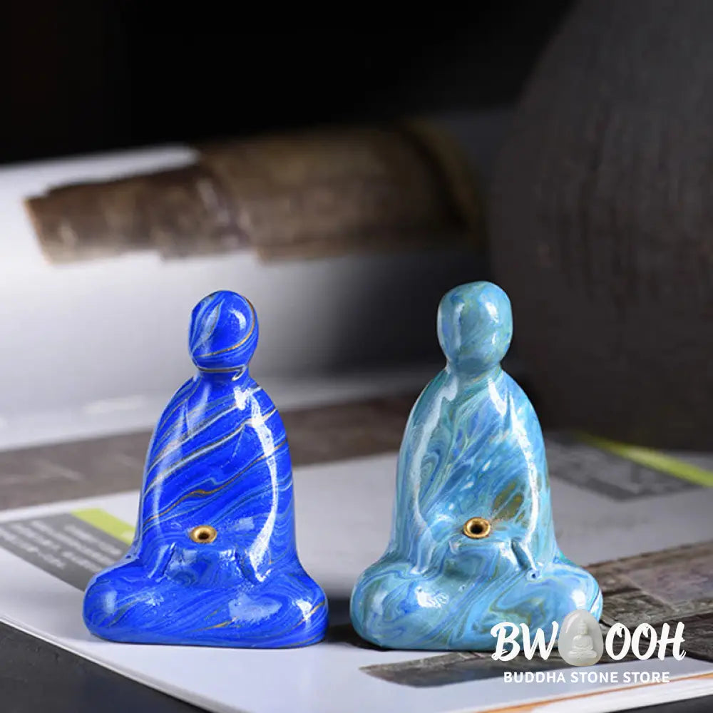BWOOOH handcrafted Buddha statue - Mini Formless Buddha Ebony Wood Lac