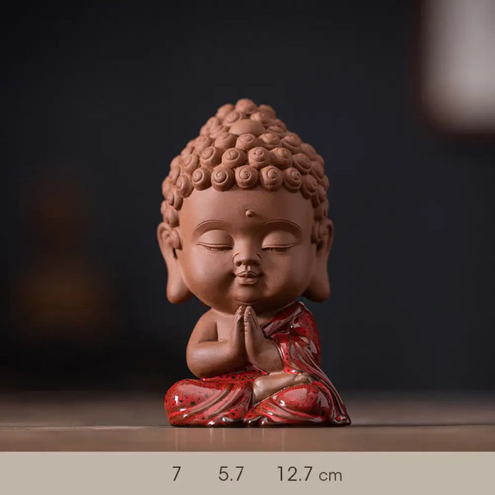 BWOOOH handcrafted Kwan Yin statue - Mini Gautama Buddha Sakyamuni Kwan 