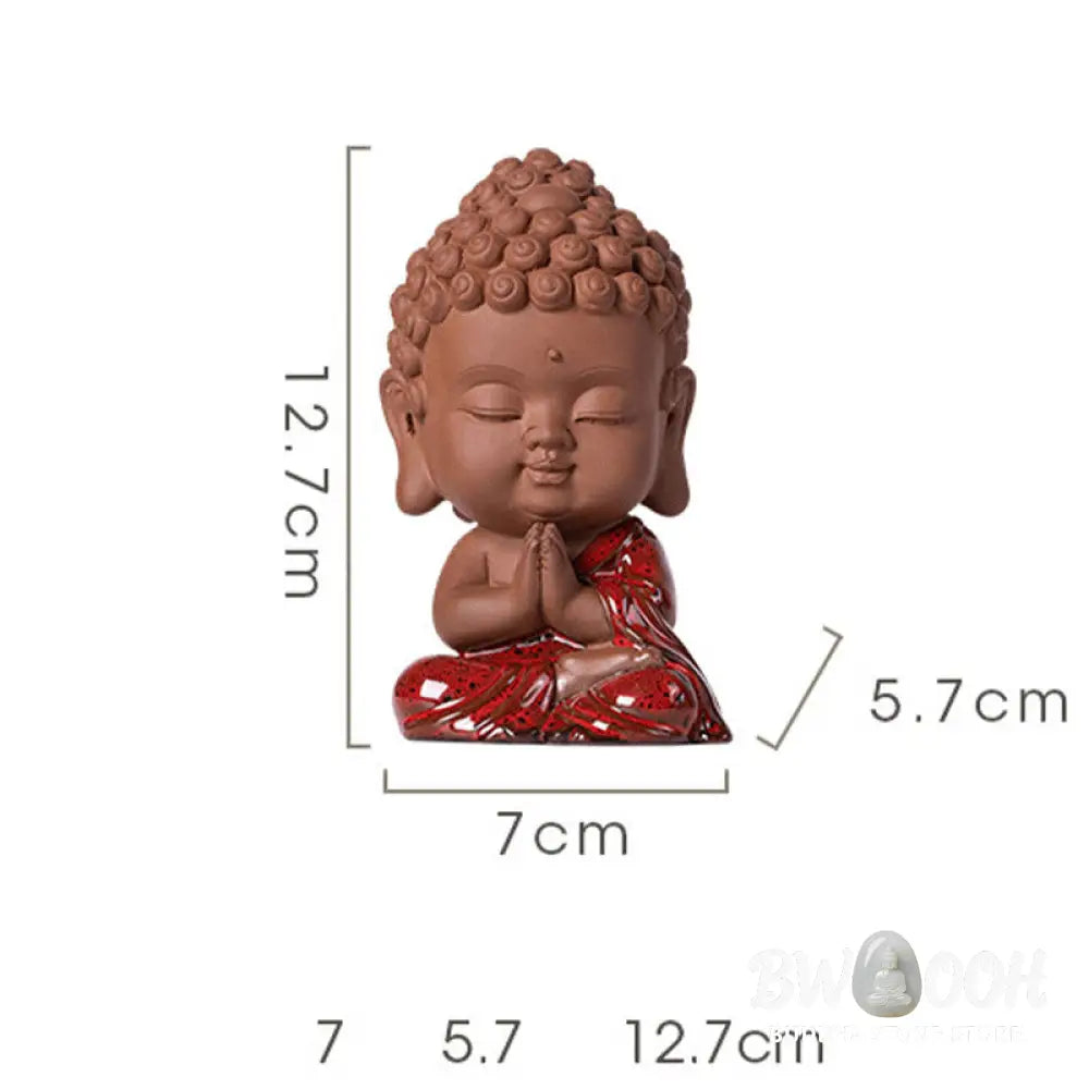 BWOOOH handcrafted Kwan Yin statue - Mini Gautama Buddha Sakyamuni Kwan 