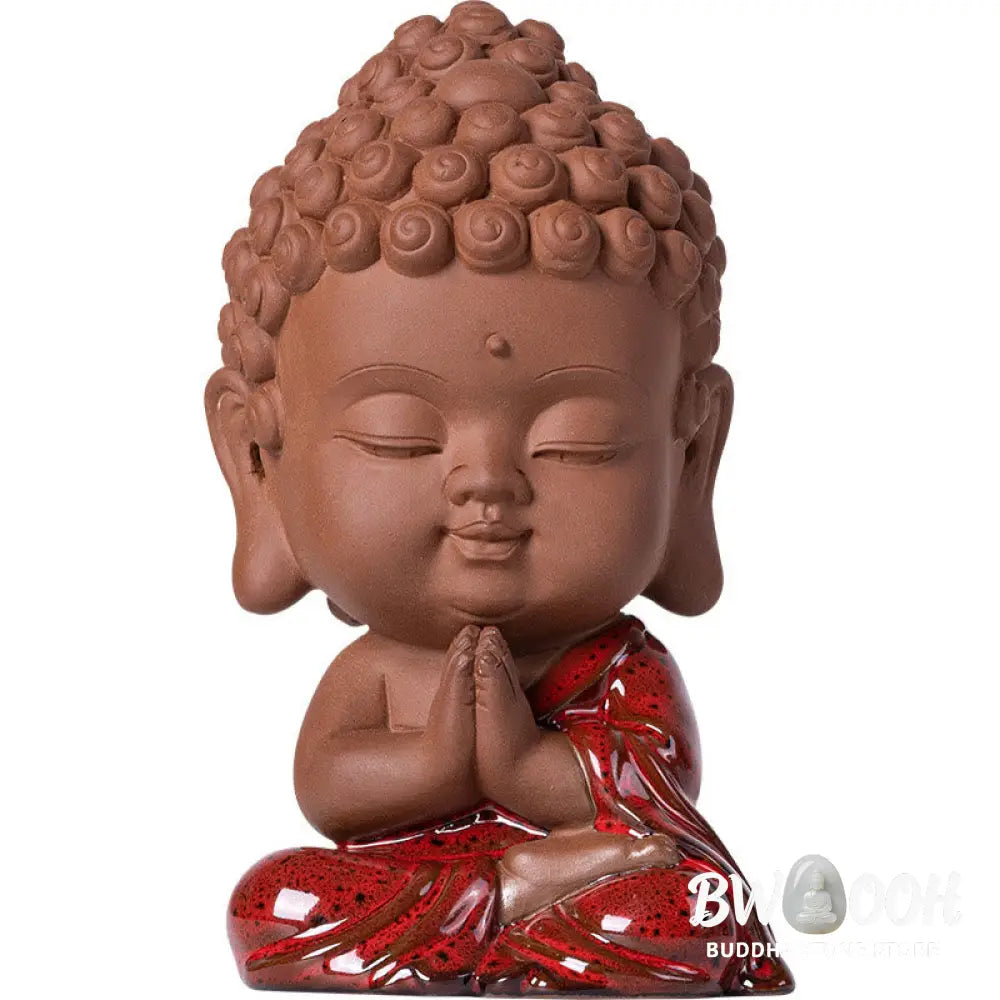 BWOOOH handcrafted Kwan Yin statue - Mini Gautama Buddha Sakyamuni Kwan 