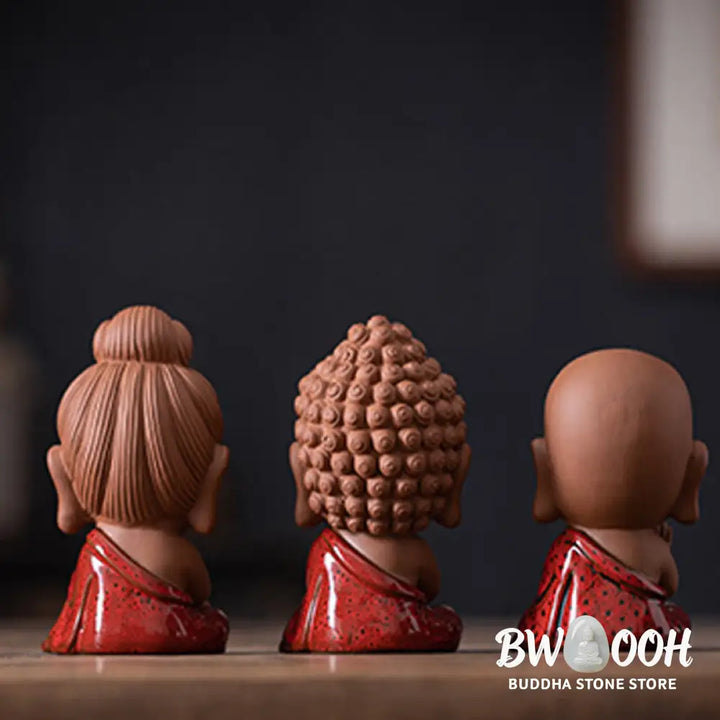 BWOOOH handcrafted Kwan Yin statue - Mini Gautama Buddha Sakyamuni Kwan 