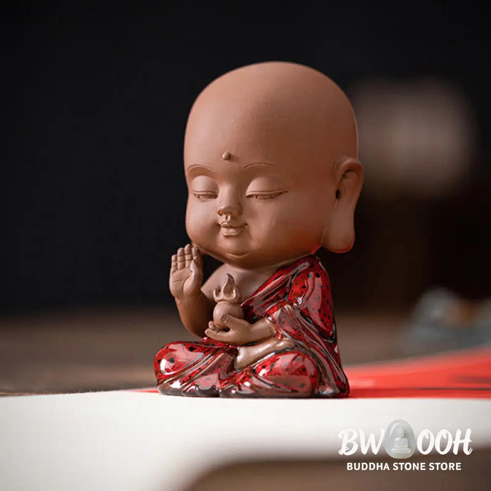 BWOOOH handcrafted Kwan Yin statue - Mini Gautama Buddha Sakyamuni Kwan 