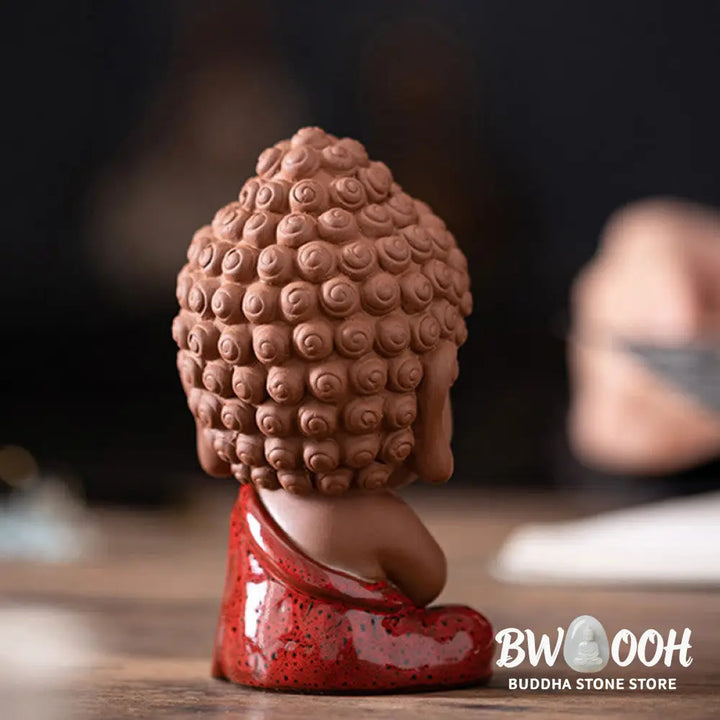 BWOOOH handcrafted Kwan Yin statue - Mini Gautama Buddha Sakyamuni Kwan 
