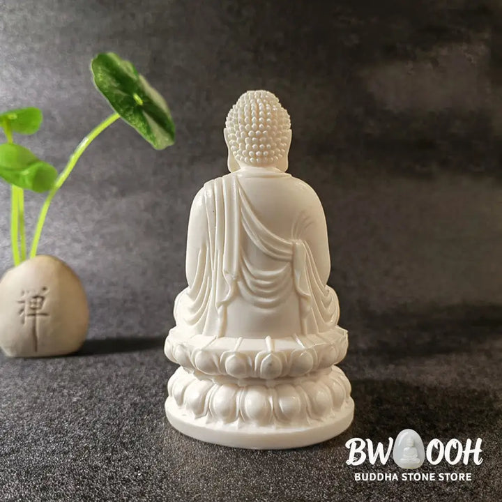 BWOOOH handcrafted Kwan Yin statue - Mini Ivory Fruit Tathagata Buddha L