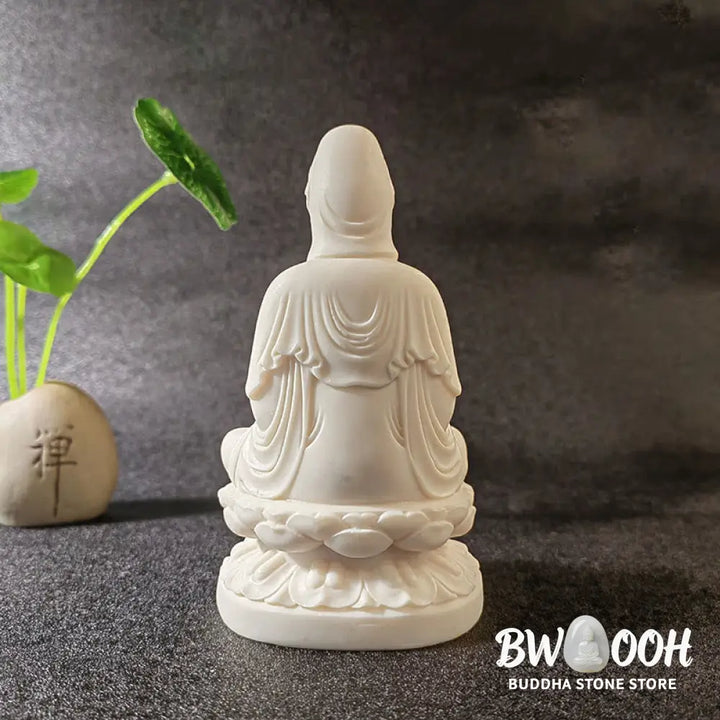 BWOOOH handcrafted Kwan Yin statue - Mini Ivory Fruit Tathagata Buddha L