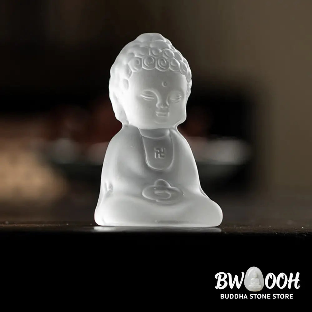 BWOOOH handcrafted Buddha statue - Mini Tathagata Buddha Liuli Serenit