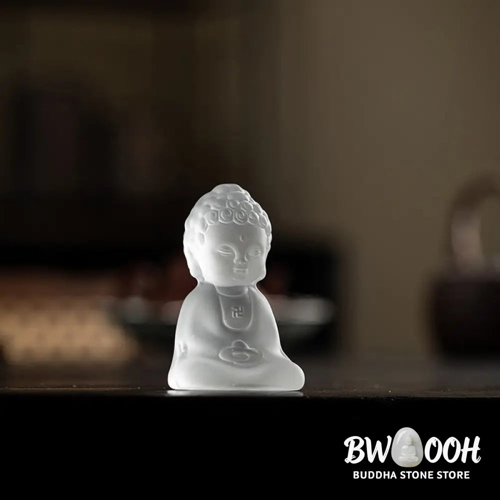BWOOOH handcrafted Buddha statue - Mini Tathagata Buddha Liuli Serenit