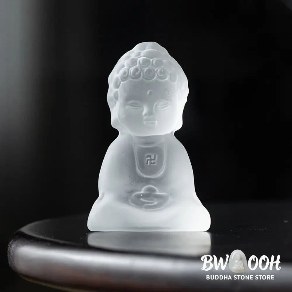 BWOOOH handcrafted Buddha statue - Mini Tathagata Buddha Liuli Serenit
