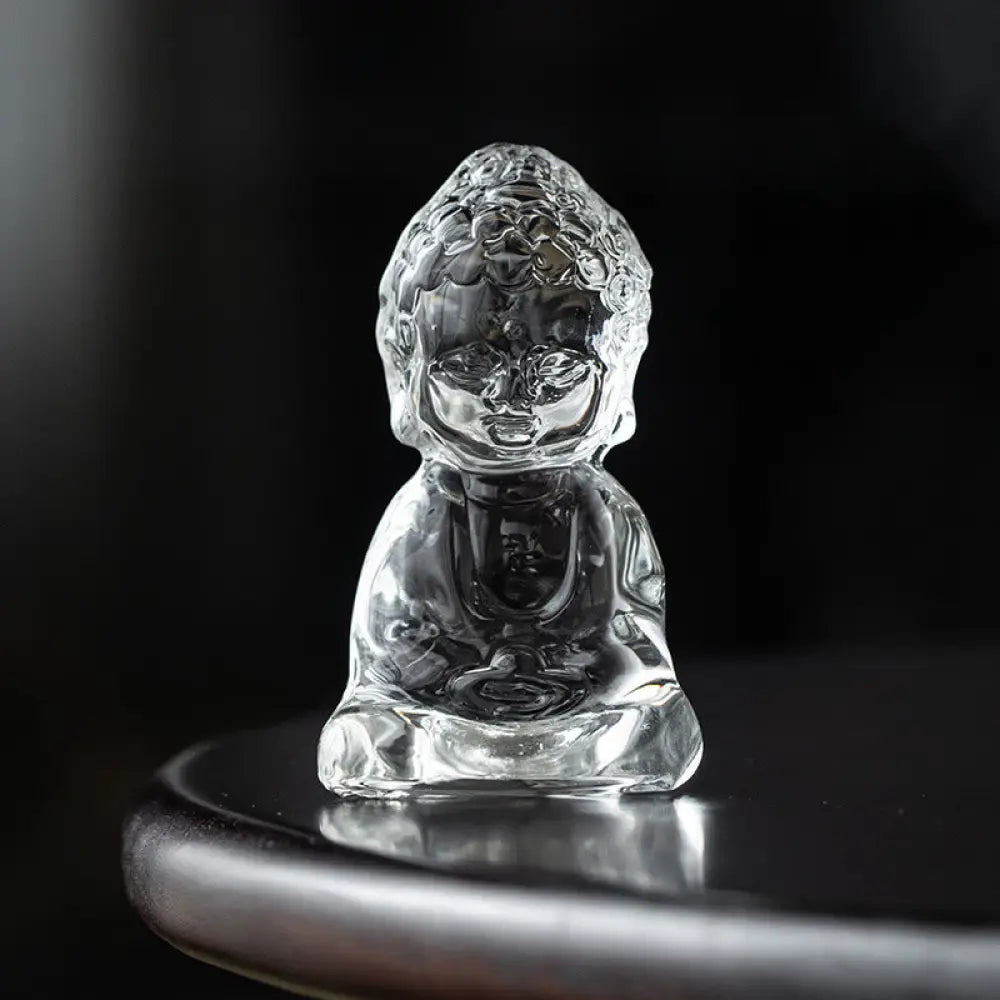 BWOOOH handcrafted Buddha statue - Mini Tathagata Buddha Liuli Serenit