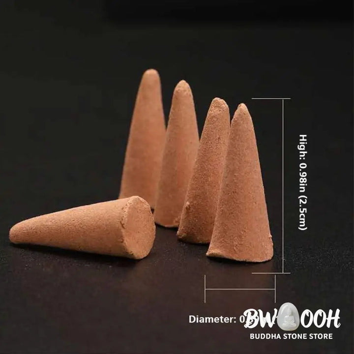 BWOOOH Mixed Scented Tower Incense Cones - 76 cones per pack (Random mix scents) - Incense