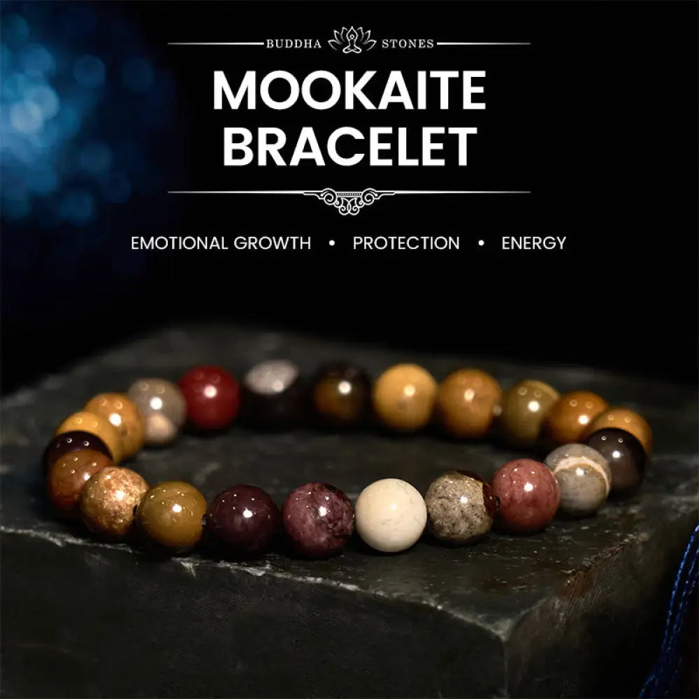 BWOOOH Mookaite Emotional Growth Bracelet - BWOOOH - Mookaite(Wrist Circumference: 14-16cm) - Bracelet