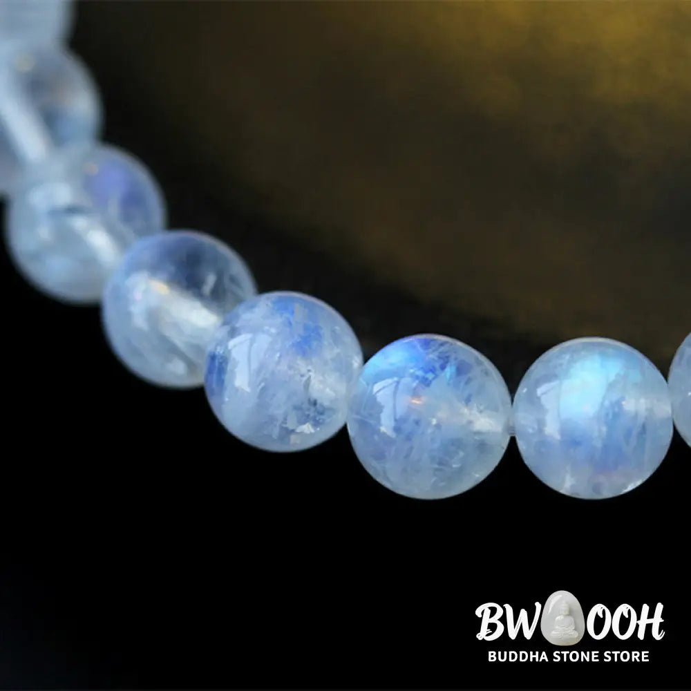 BWOOOH Moonstone Calm Healing Positive Bracelet | natural stone spiritual bracelet for healing and mindful living