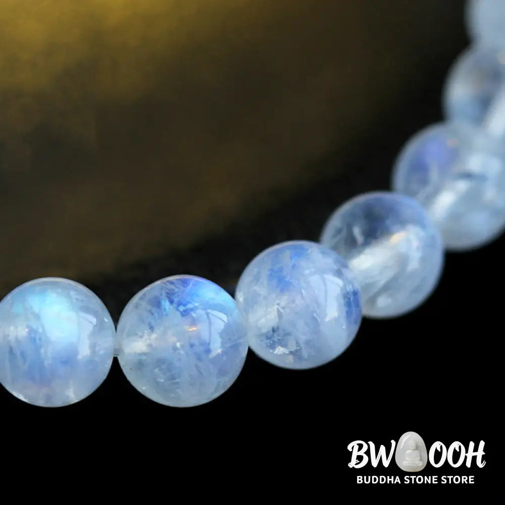 BWOOOH Moonstone Calm Healing Positive Bracelet | natural stone spiritual bracelet for healing and mindful living