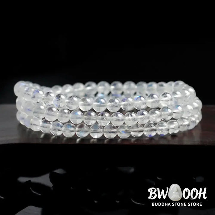 BWOOOH Moonstone Healing Positive Bracelet - Moonstone - Bracelet Mala