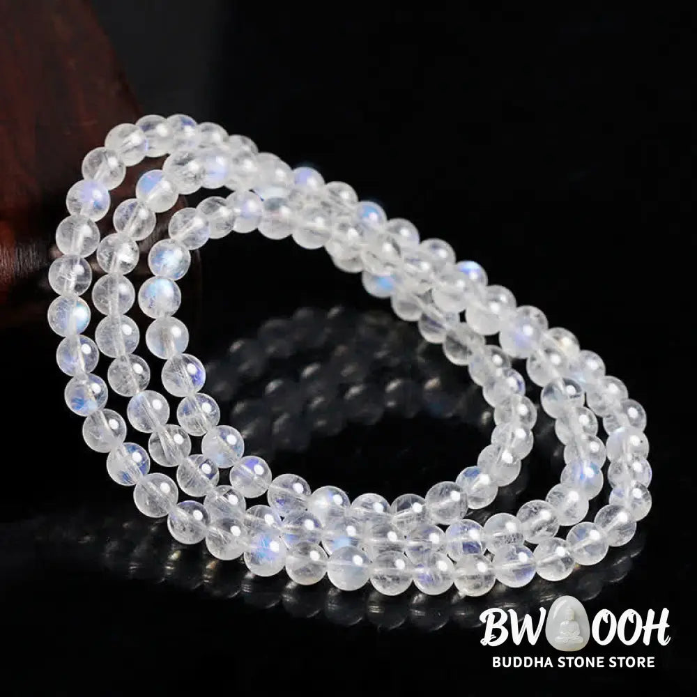 BWOOOH Moonstone Healing Positive Bracelet - Moonstone - Bracelet Mala