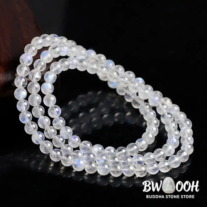 BWOOOH Moonstone Healing Positive Bracelet - Moonstone - Bracelet Mala