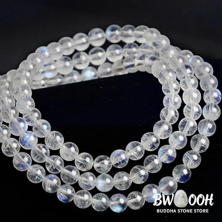 BWOOOH Moonstone Healing Positive Bracelet - Moonstone - Bracelet Mala