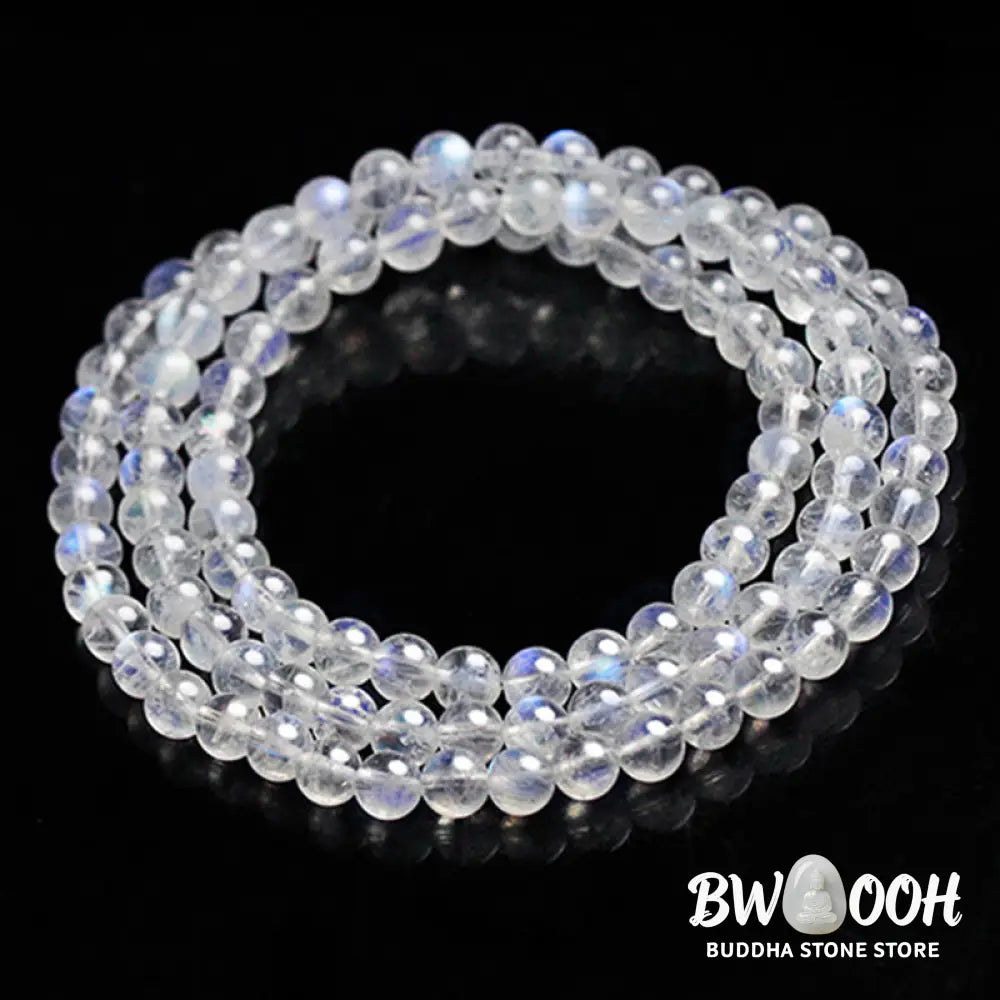 BWOOOH Moonstone Healing Positive Bracelet - Moonstone - Bracelet Mala