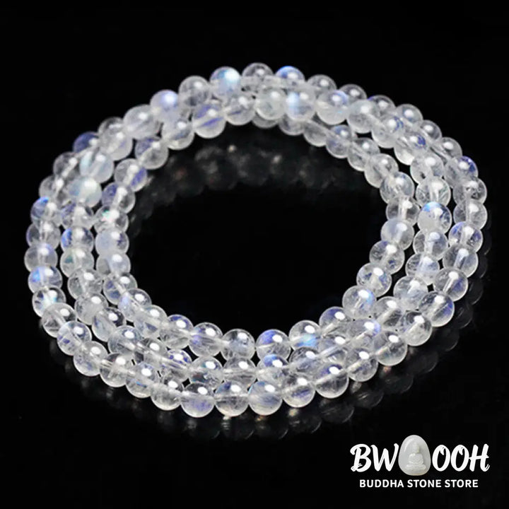 BWOOOH Moonstone Healing Positive Bracelet - Moonstone - Bracelet Mala