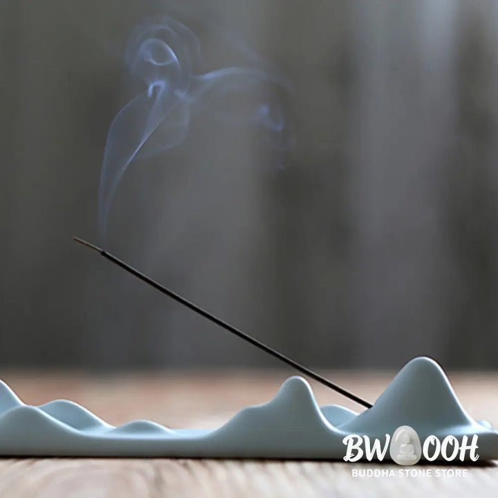 BWOOOH Mountain Cloud Meditation Balance Incense Holder - Incense Burner