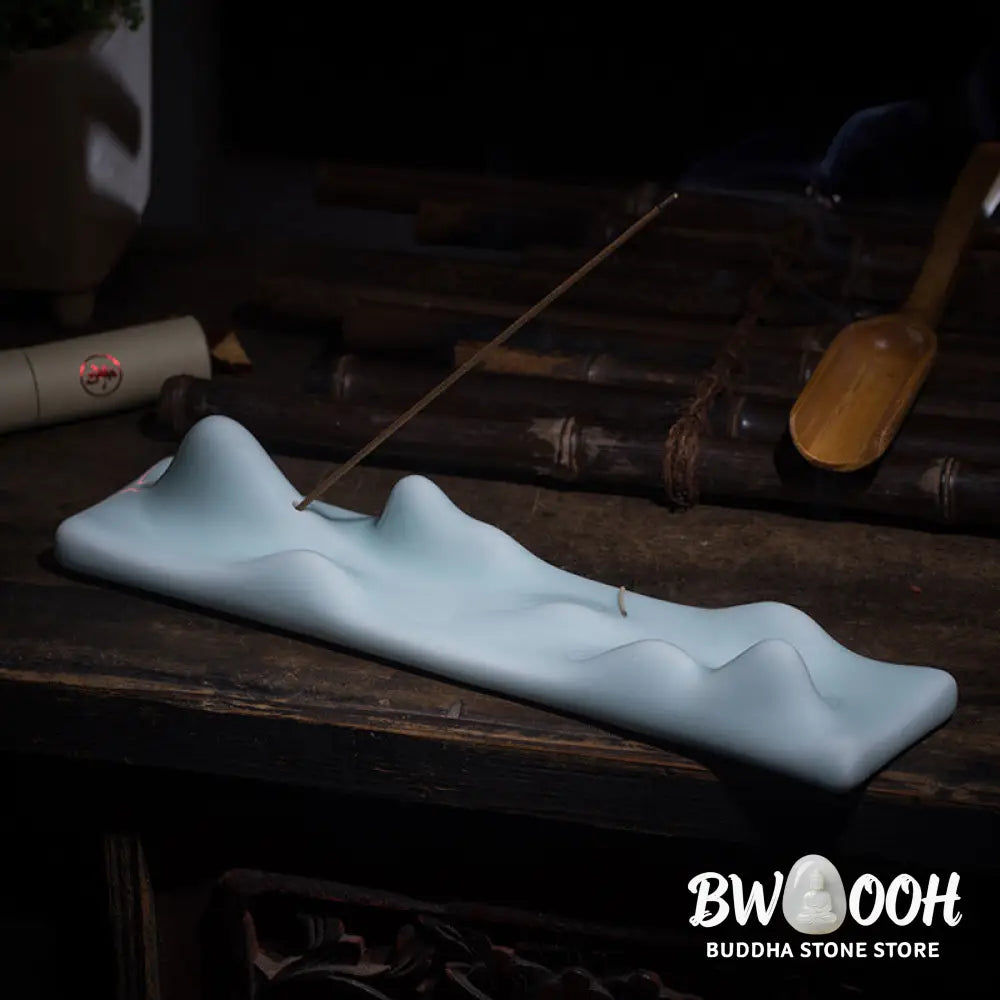 BWOOOH Mountain Cloud Meditation Balance Incense Holder - Incense Burner
