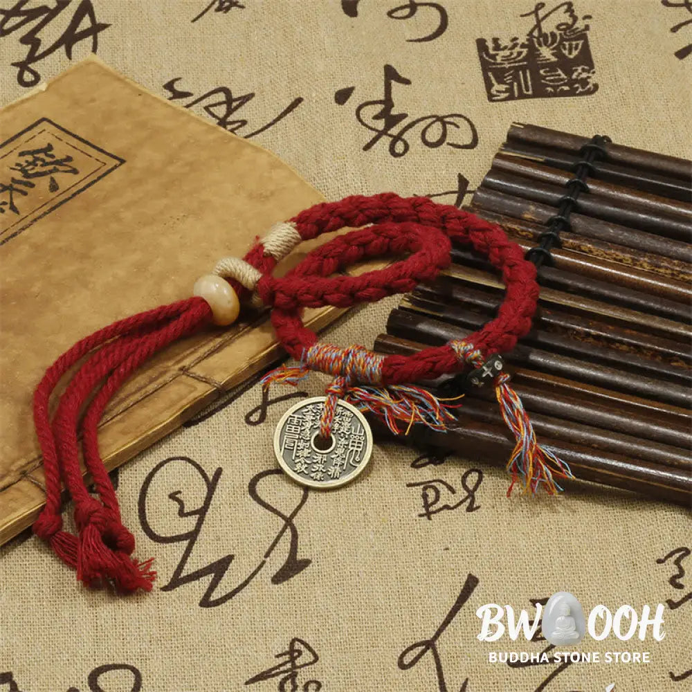 Buddha Stones Mountain Ghosts Spend Money Ward Off Evil Spirits Handmade Bracelet - BWOOOH - Bracelet