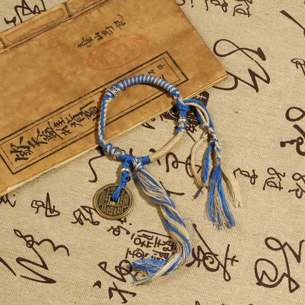 Buddha Stones Mountain Ghosts Spend Money Wealth Prosperity Handmade Braided Bracelet - BWOOOH - Mountain Ghosts Spend