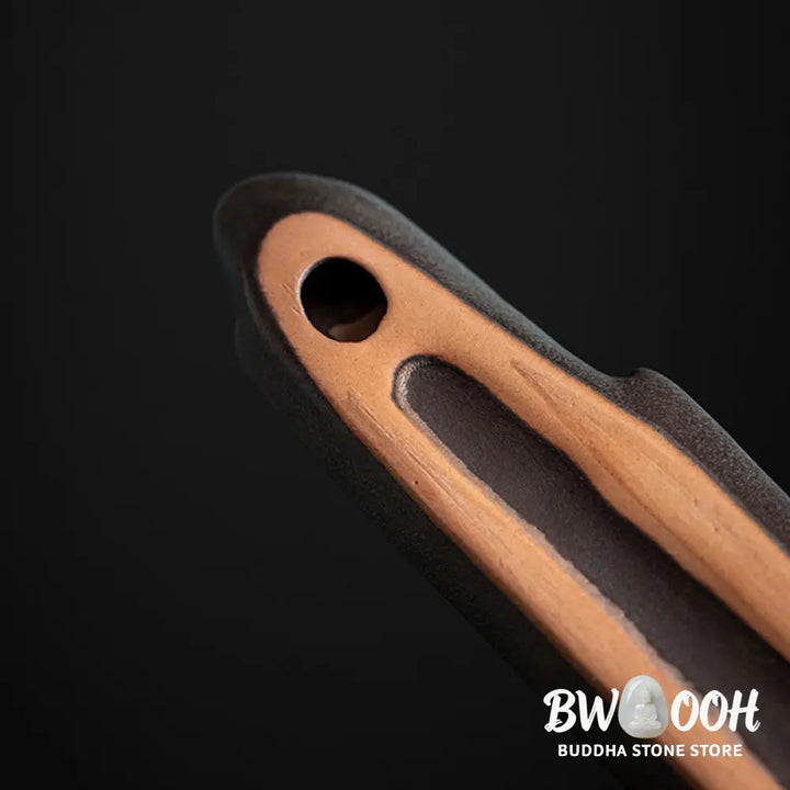 BWOOOH ceramic incense burner - Mountains Boat Design Spiritual Hea