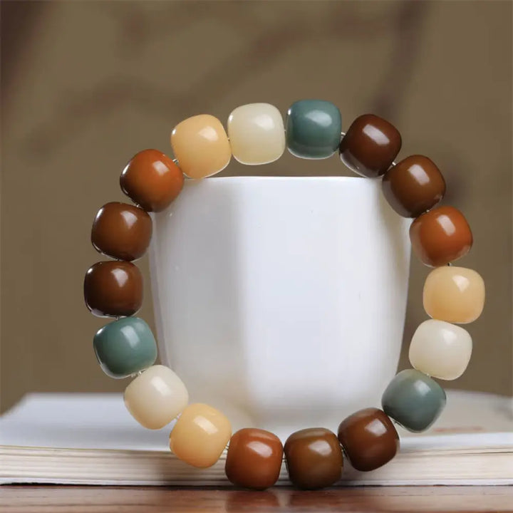 BWOOOH Multicolored Bodhi Seed Keep Away Evil Spirits Bracelet - BWOOOH - Bodhi Seed(Wisdom♥Wake Up) - Bracelet
