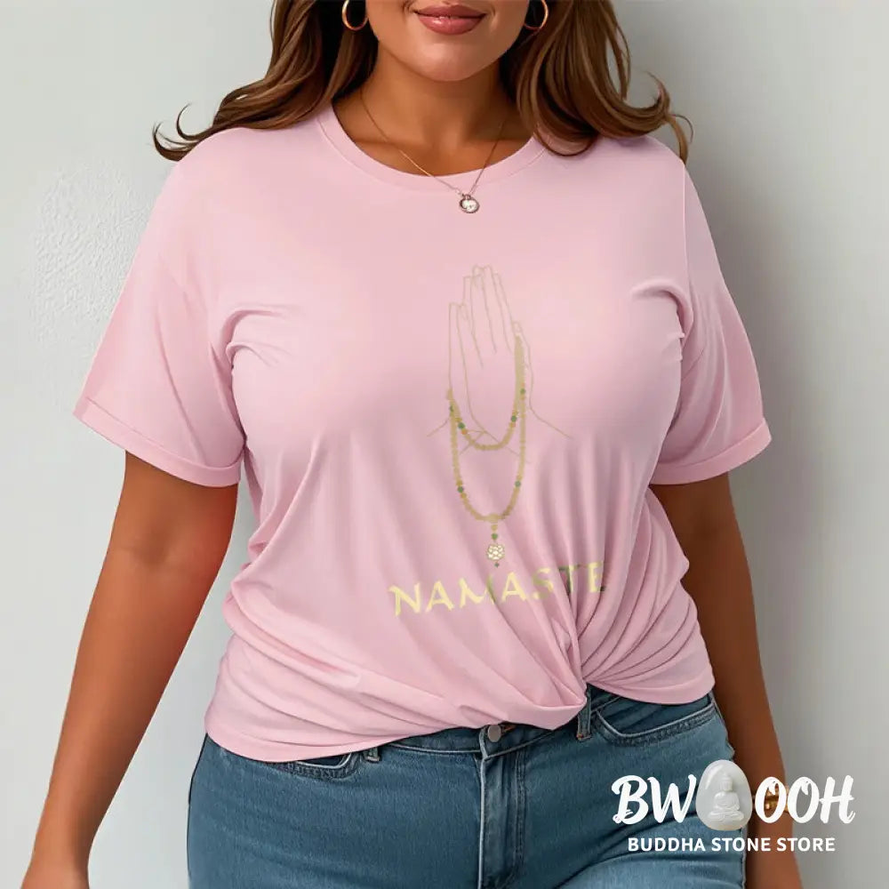 Buddha Stones NAMASTE Tee T-shirt - T-Shirts