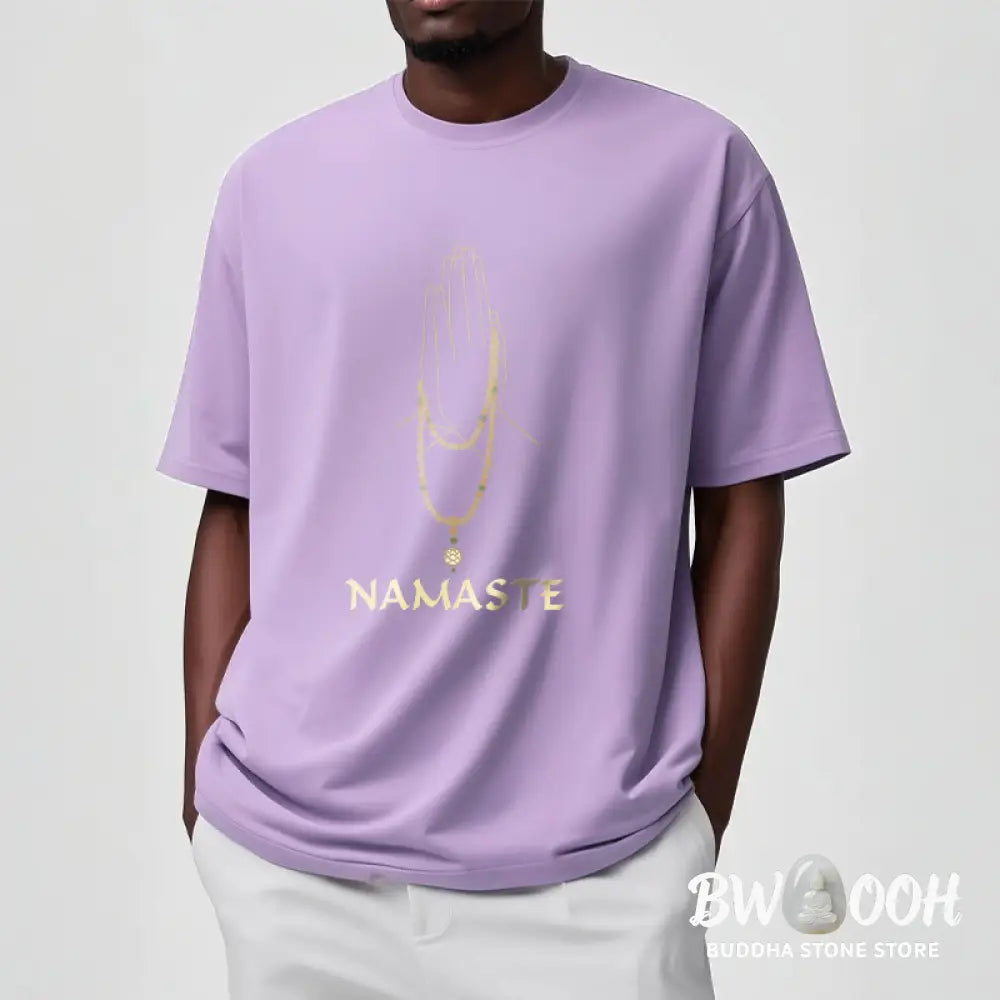 Buddha Stones NAMASTE Tee T-shirt - T-Shirts