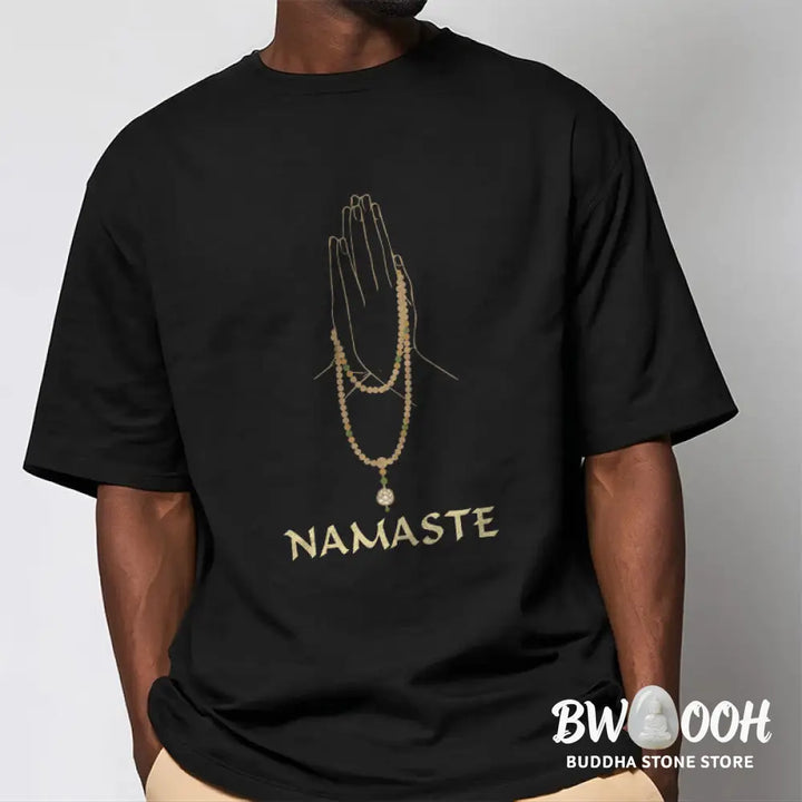 Buddha Stones NAMASTE Tee T-shirt - T-Shirts
