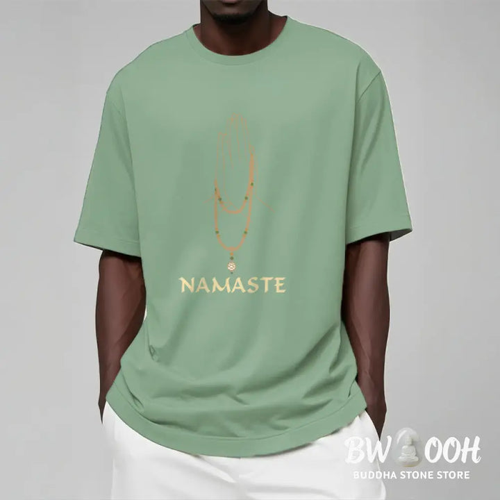 Buddha Stones NAMASTE Tee T-shirt - T-Shirts