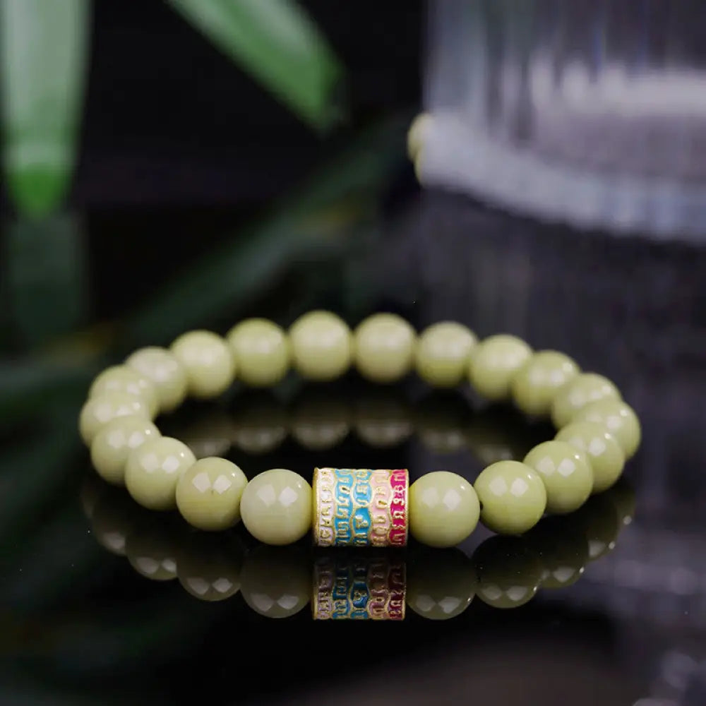 BWOOOH Natural Alashan Agate Encourage Bracelet - BWOOOH - Alashan Agate(Wrist Circumference: 14-17cm) - Bracelet