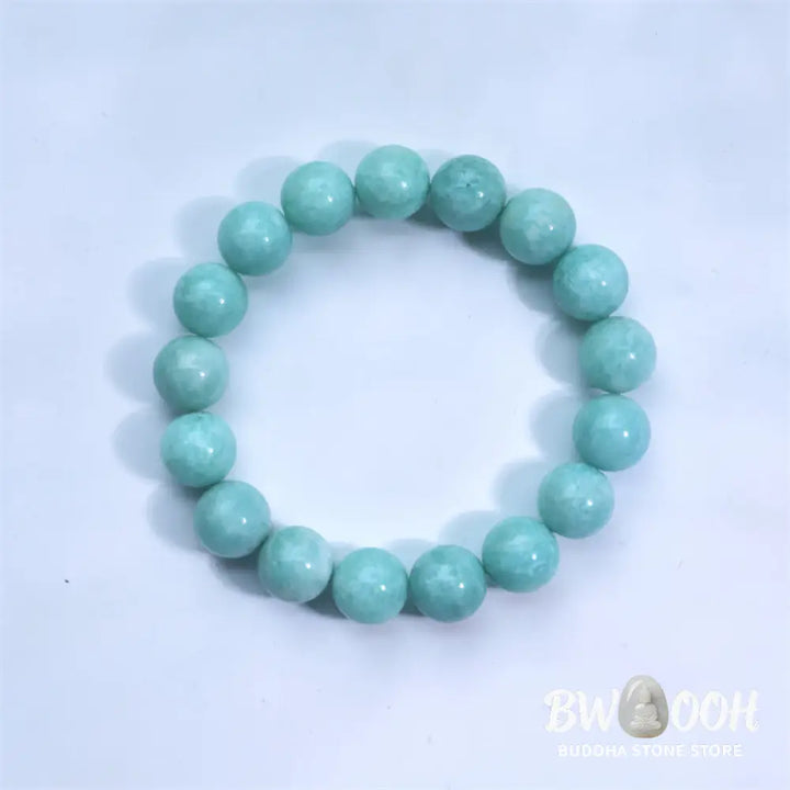 Buddha Stones Natural Amazonite Beads Healing Confidence Bracelet - BWOOOH - Bracelet