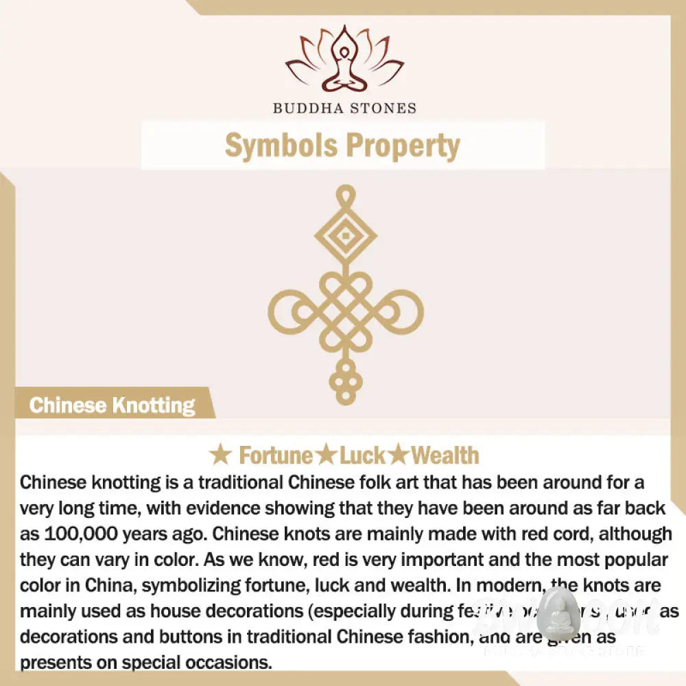 Buddha Stones Natural Aquamarine Amber Chinese Knotting Charm Peace Bracelet - BWOOOH - Aquamarine - Bracelet