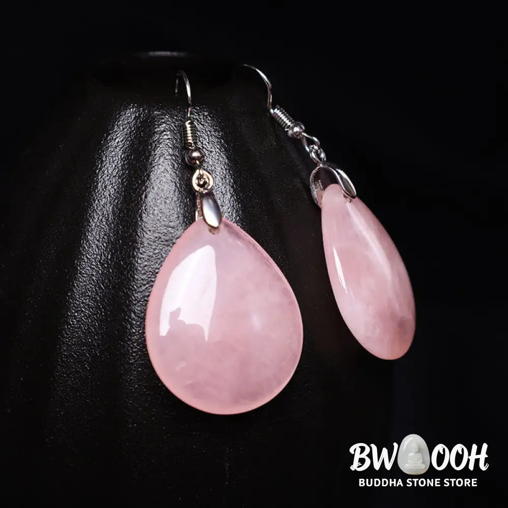 Buddha Stones Natural Aventurine Dangle Healing Drop Earrings - Earrings