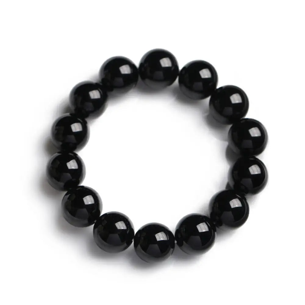 BWOOOH Natural Black Onyx Fortune Bracelet - BWOOOH - Black Onyx - Bracelet