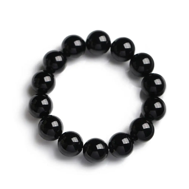 BWOOOH Natural Black Onyx Fortune Bracelet - BWOOOH - Black Onyx - Bracelet