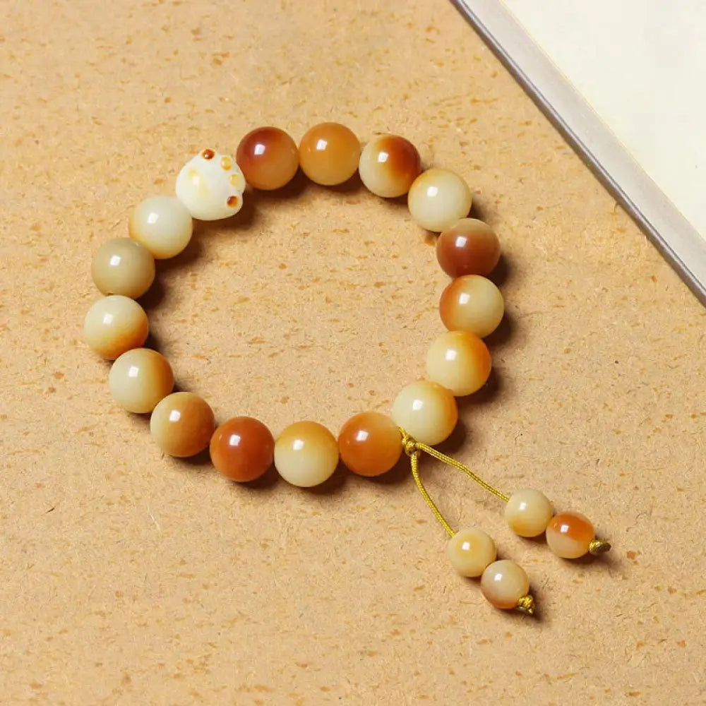 BWOOOH Natural Bodhi Seed Lovely Paw Claw Peace Wisdom Bracelet - BWOOOH - Bodhi Seed(Wisdom♥Wake Up)(Wrist
