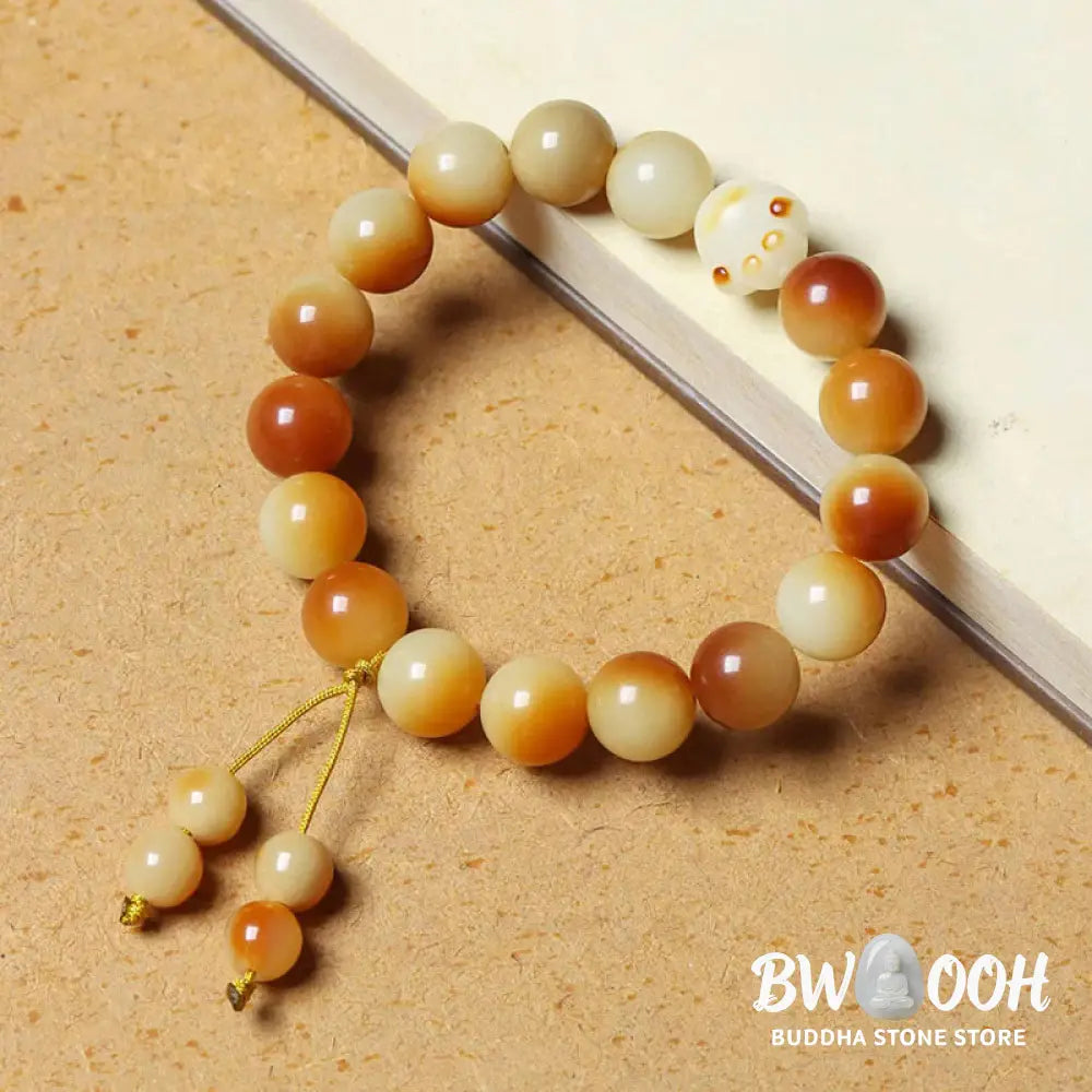 Buddha Stones Natural Bodhi Seed Lovely Paw Claw Peace Wisdom Bracelet - BWOOOH - Bodhi Seed(Wisdom♥Wake Up)(Wrist