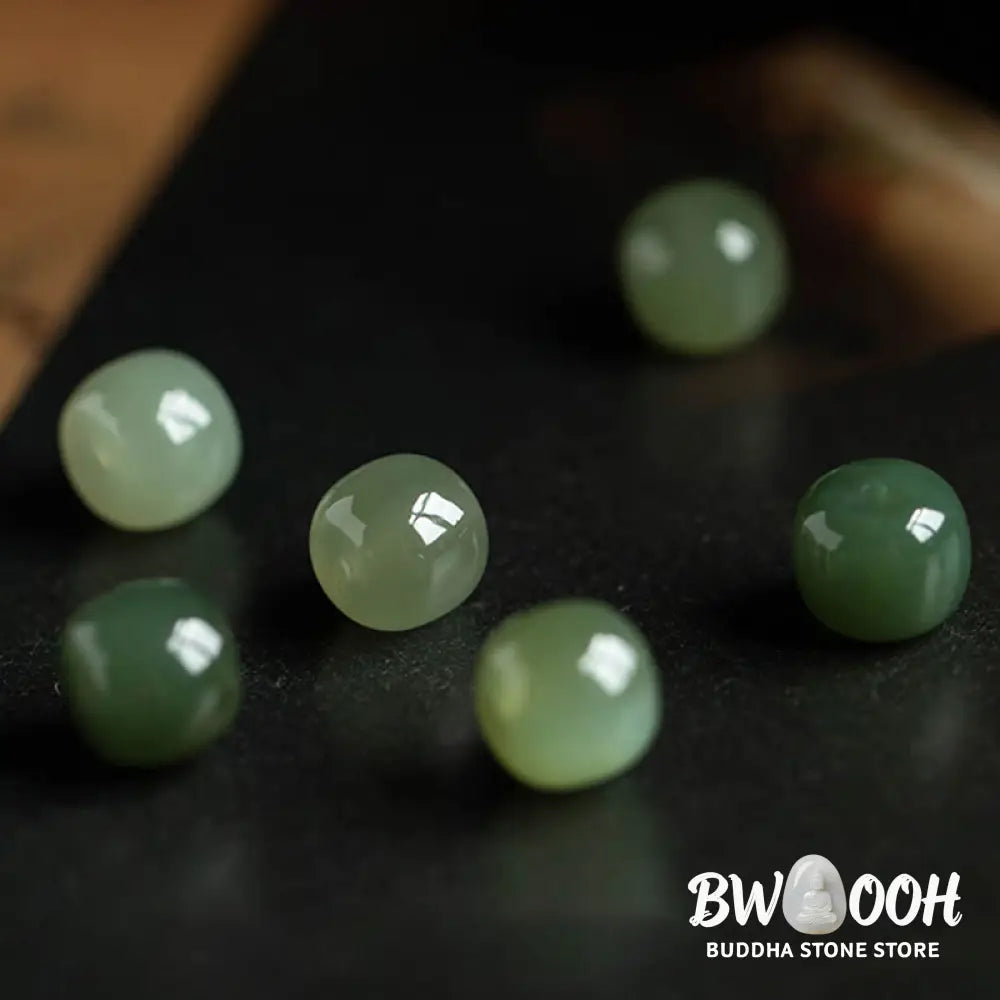 Buddha Stones Natural Cinnabar Chinese Zodiac Hetian Jade Fu Character Luck Rope Bracelet - BWOOOH - Bracelet