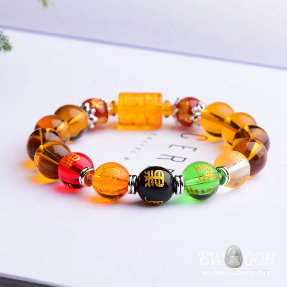 Buddha Stones Natural Citrine Fortune Happiness Bracelet - BWOOOH - Bracelet
