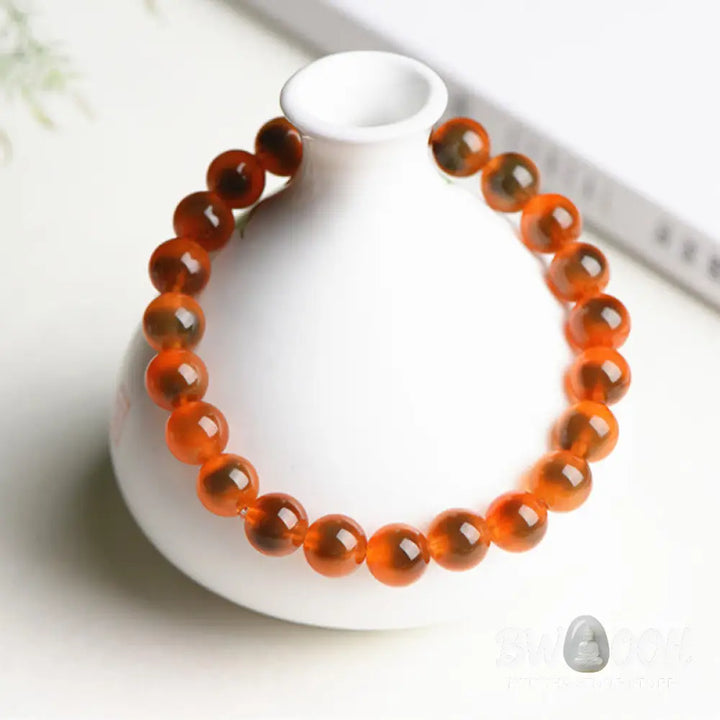 BWOOOH Natural Colorful Candy Agate Harmony Strength Bead Bracelet | spiritual healing bracelet
