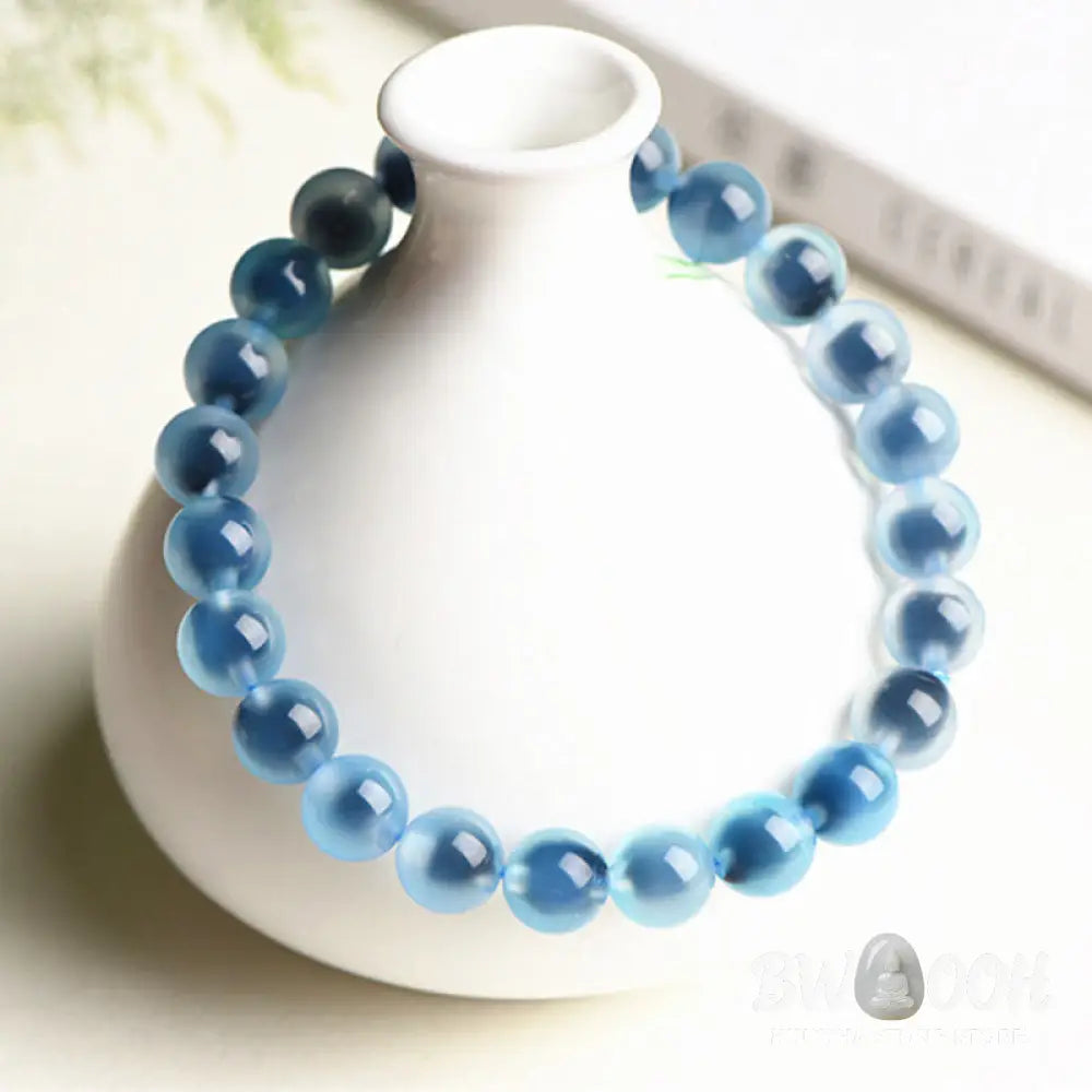 BWOOOH Natural Colorful Candy Agate Harmony Strength Bead Bracelet | spiritual healing bracelet